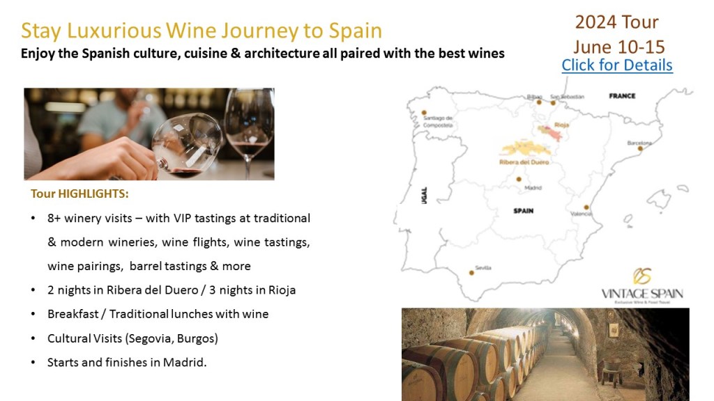 Spain wine tour powerpoint