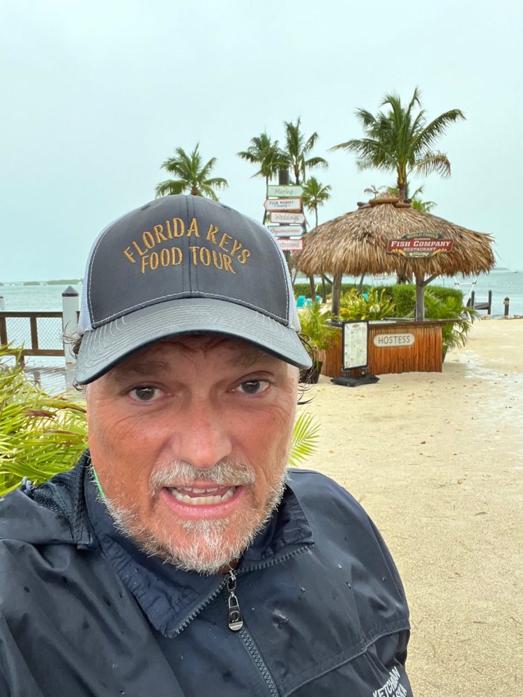 a man wearing a hat